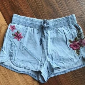 Embroidered Shorts